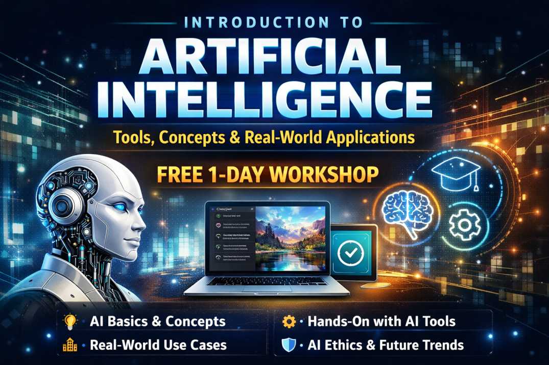 Introduction to Artificial Intelligence: Tools, Concepts & Real-World Applications